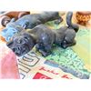 Image 2 : Misc Décor: Nutcracker, Metal Steins & Wine Goblet, Cannon, Animal Figurines, etc Misc Sizes