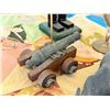 Image 5 : Misc Décor: Nutcracker, Metal Steins & Wine Goblet, Cannon, Animal Figurines, etc Misc Sizes