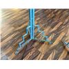 Image 3 : Qty 2 Metal Floor Lamps w/ Shades
