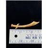 Image 1 : 18 Kt. Gold Sword Pin/Brooch