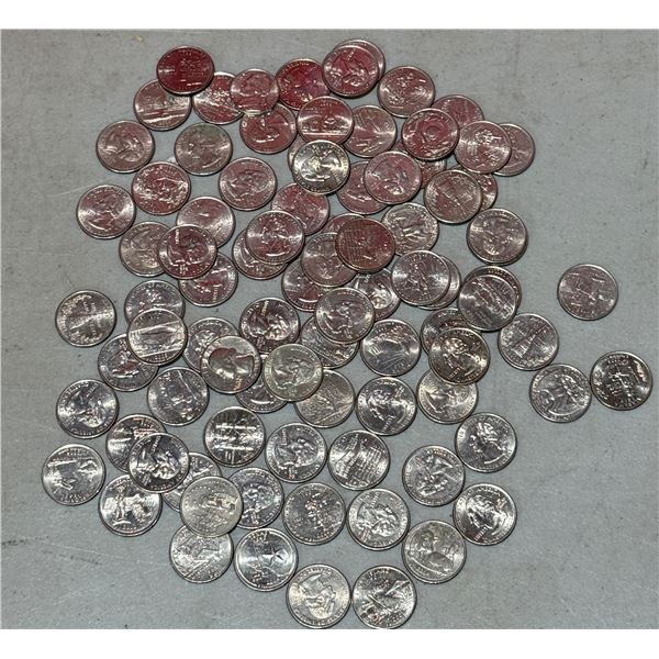 Lot of Assorted US 50 State Program Quarters
