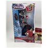 Image 2 : Sealed Spider-Man RC Wall-Racing Spider Cycle & Cars Race O Rama Gift Pack