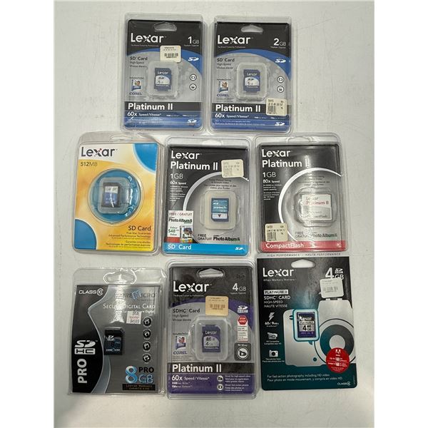 Lot of New SD Cards