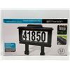 Image 1 : Solar-Powered LED Address Plaque