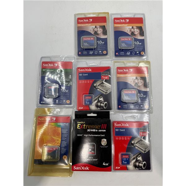 Lot of New SD Cards