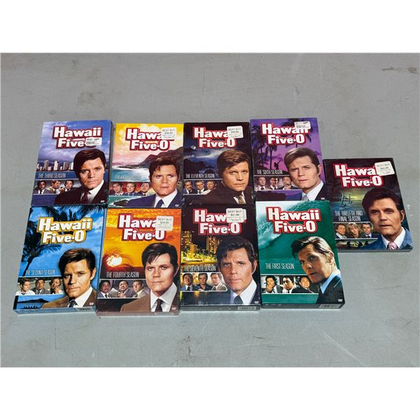 Lot of Hawaii Five-O DVDs (Seasons 1-7 & 11-12)