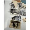 Image 2 : Lot of Assorted VTG Black & White Photographs, Exercise Book, & Memorial