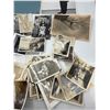 Image 5 : Lot of Assorted VTG Black & White Photographs, Exercise Book, & Memorial