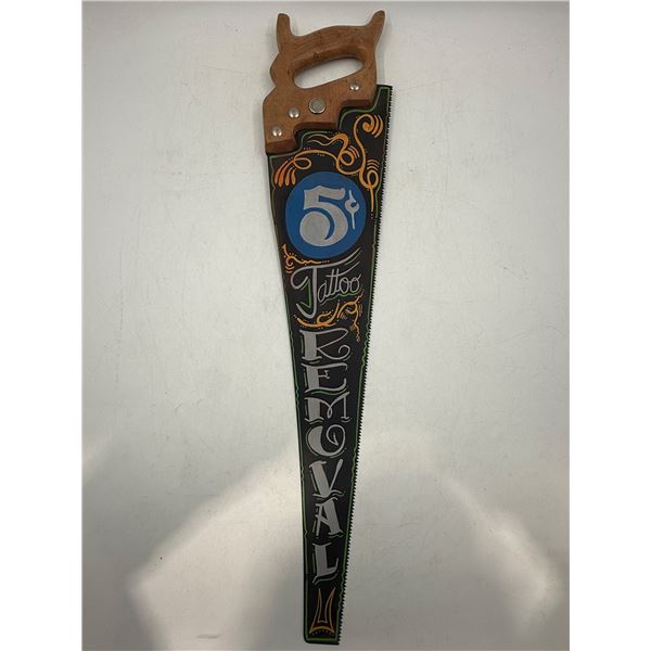 5 Cent Tattoo Removal Saw Art by KreepyAciys