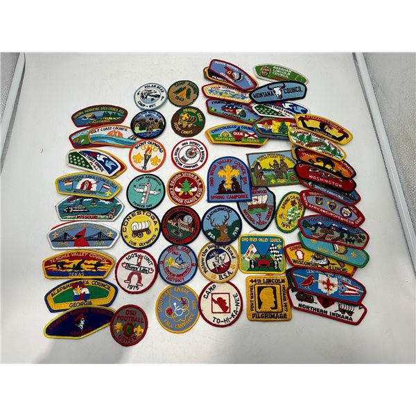 Lot of Assorted Camp & Council Patches