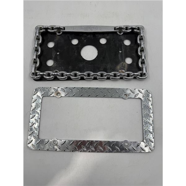 2 License Plate Covers