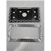 Image 1 : 2 License Plate Covers
