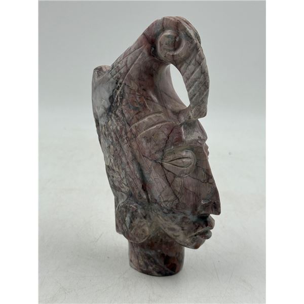 Carved Stone Mayan Sculpture