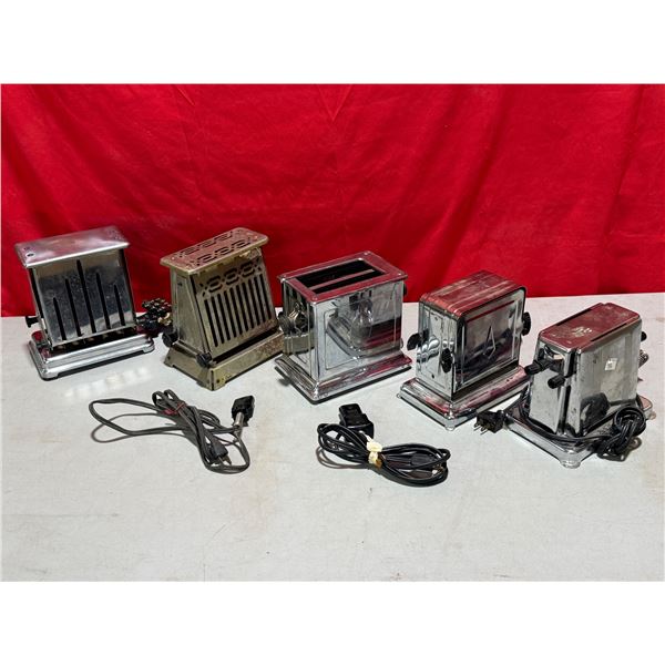 Lot of VTG Art Deco Toasters