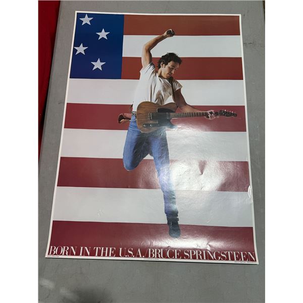Bruce Springsteen Poster Printed in Vancouver, BC
