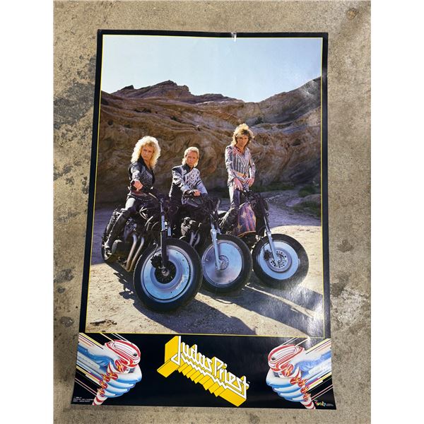 1980s Judas Priest Poster