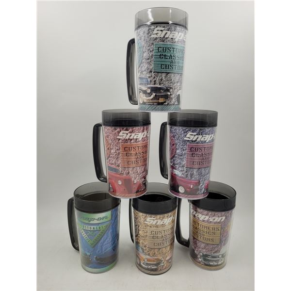 Lot of Snap-On Travel Mugs