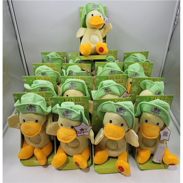 Lot of New Twinkie Night Light Duck Plushes