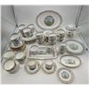 Image 1 : Lot of Royal Albert "Silver Birch" Bone China Dishes Made in England