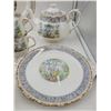 Image 2 : Lot of Royal Albert "Silver Birch" Bone China Dishes Made in England