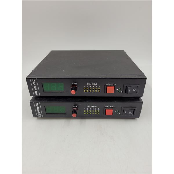 2 Bertec Analogy & Digital Amplifiers