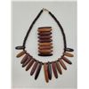 Image 1 : Matching Wooden Bead Necklace & Bracelet