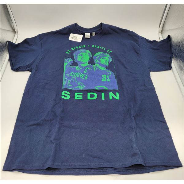 New Canucks Sedin Twins T-Shirt