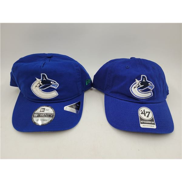 2 New Canucks Hats