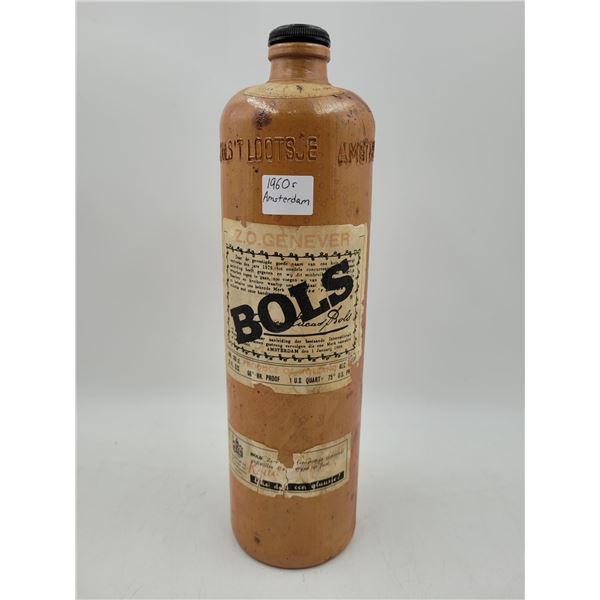 1960s Amsterdam Crockery Liquor Bottle