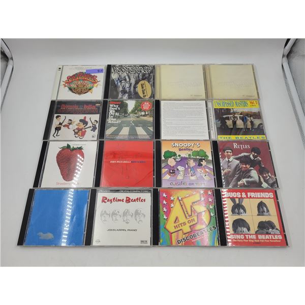 Lot of Assorted Beatles-Themed CDs