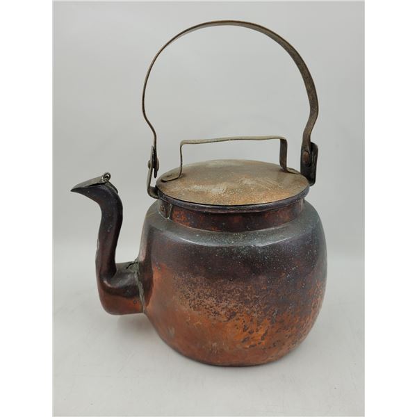 Antique Copper Kettle