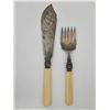 Image 1 : Silver-Plated Serving Knife & Fork