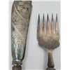 Image 2 : Silver-Plated Serving Knife & Fork