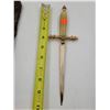 Image 3 : VTG Letter Opener w/ Leather Sheath