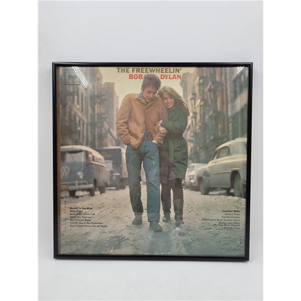 Framed Bob Dylan: The Freewheelin' Record Jacket