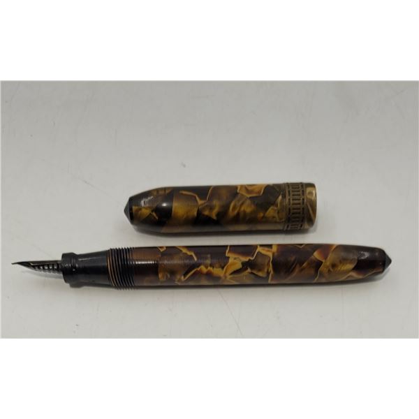 Antique Fountain Pen w/14K Gold Tip