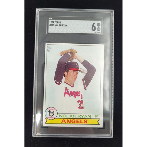 Graded 1979 Nolan Ryan Baseball Card