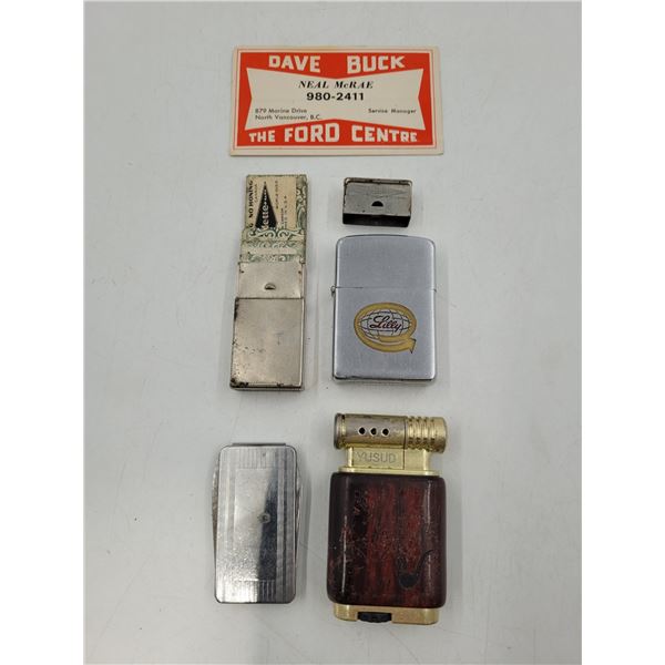 VTG Smalls Including Zippo Lighter