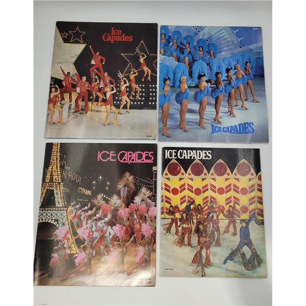 4 VTG Ice Capades Brochures