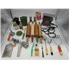 Image 1 : Lot of VTG Kitchen Utensils Including Rolling Pins