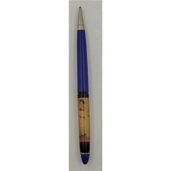 VTG Pin-Up Girl Floaty Pen