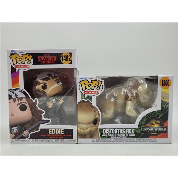 Stranger Things & Dino Funko Pops