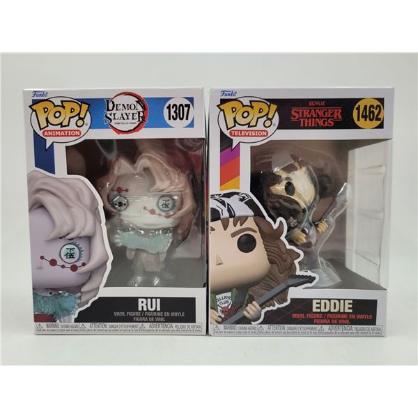 Demon Slayer & Stranger Things Funko Pops