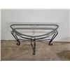 Image 2 : Iron & Glass Hall Table