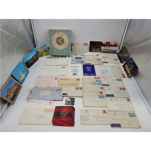 Lot of VTG Ephemera Including Letters Written by a Soldier in WWII