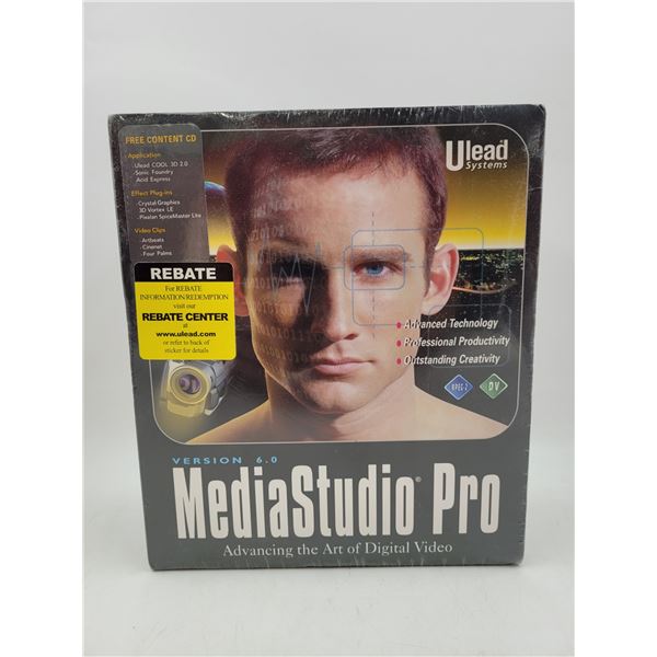 Sealed MediaStudio Pro Computer Software