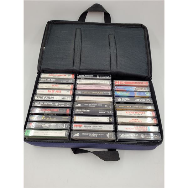 Case of Rock Cassette Tapes