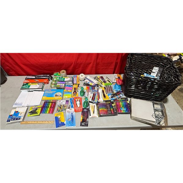 Large Lot of New Office Supplies
