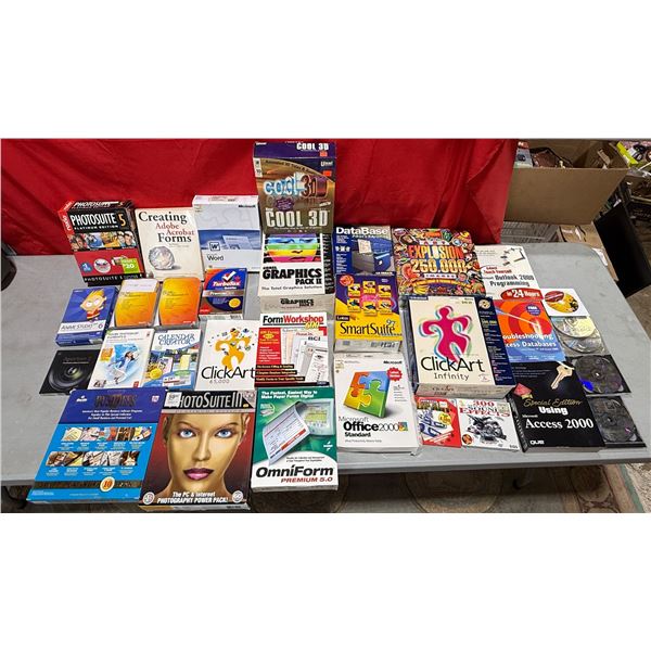 Large Lot of Computer Software