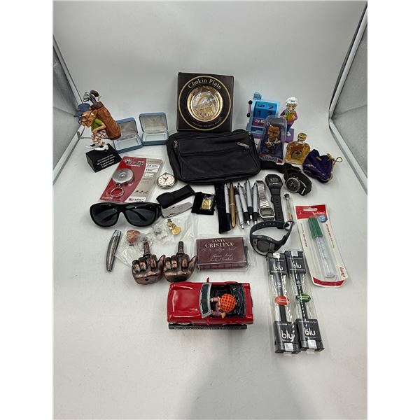 Misc Lot of Watches/Sunglasses/Lighters Etc.